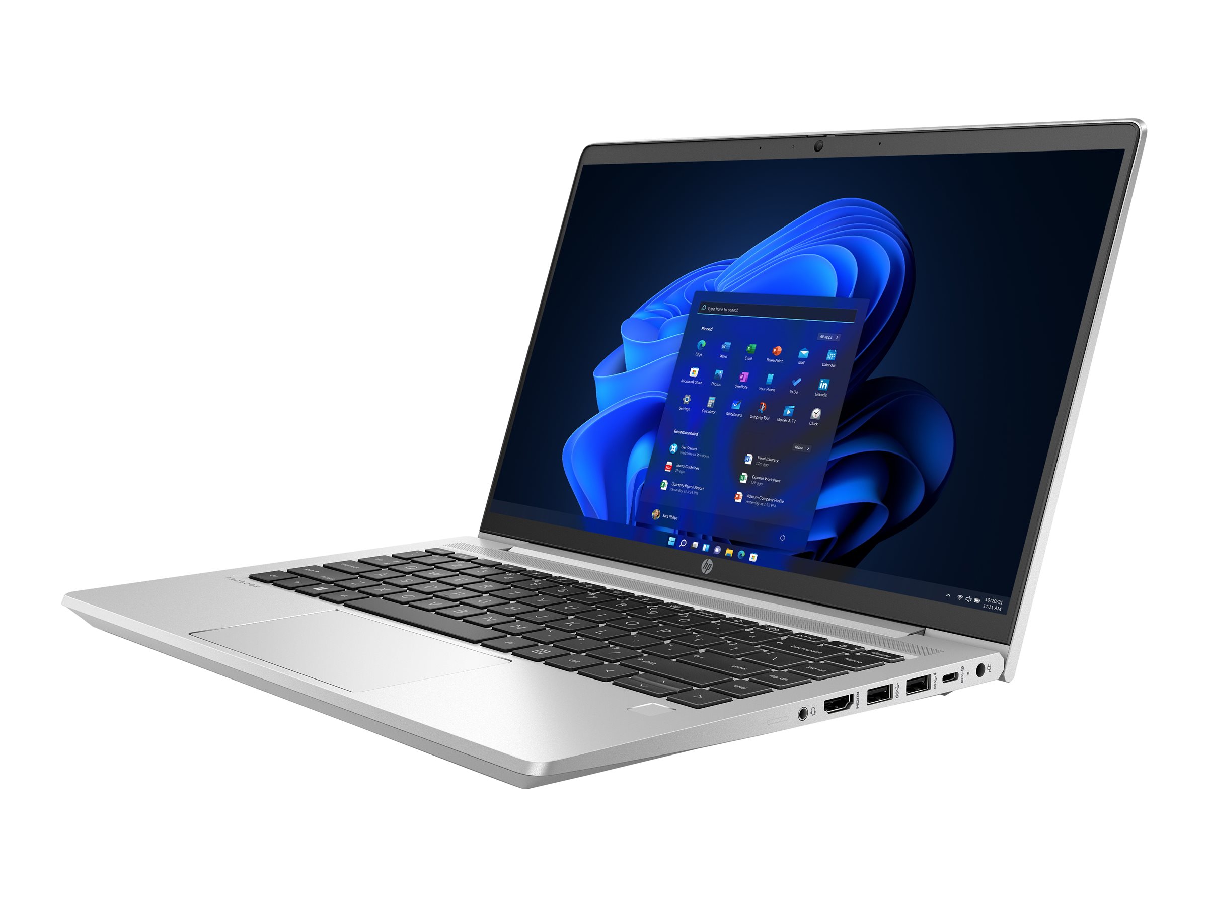 HP ProBook 445 G9 Notebook - AMD Ryzen 5 5625U / 2.3 GHz - Win 11 Pro - Radeon Graphics - 8 GB RAM - 256 GB SSD NVMe - 35.6 cm (14")