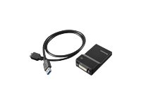 Lenovo USB 3.0 to DVI/VGA Monitor Adapter - Externer
