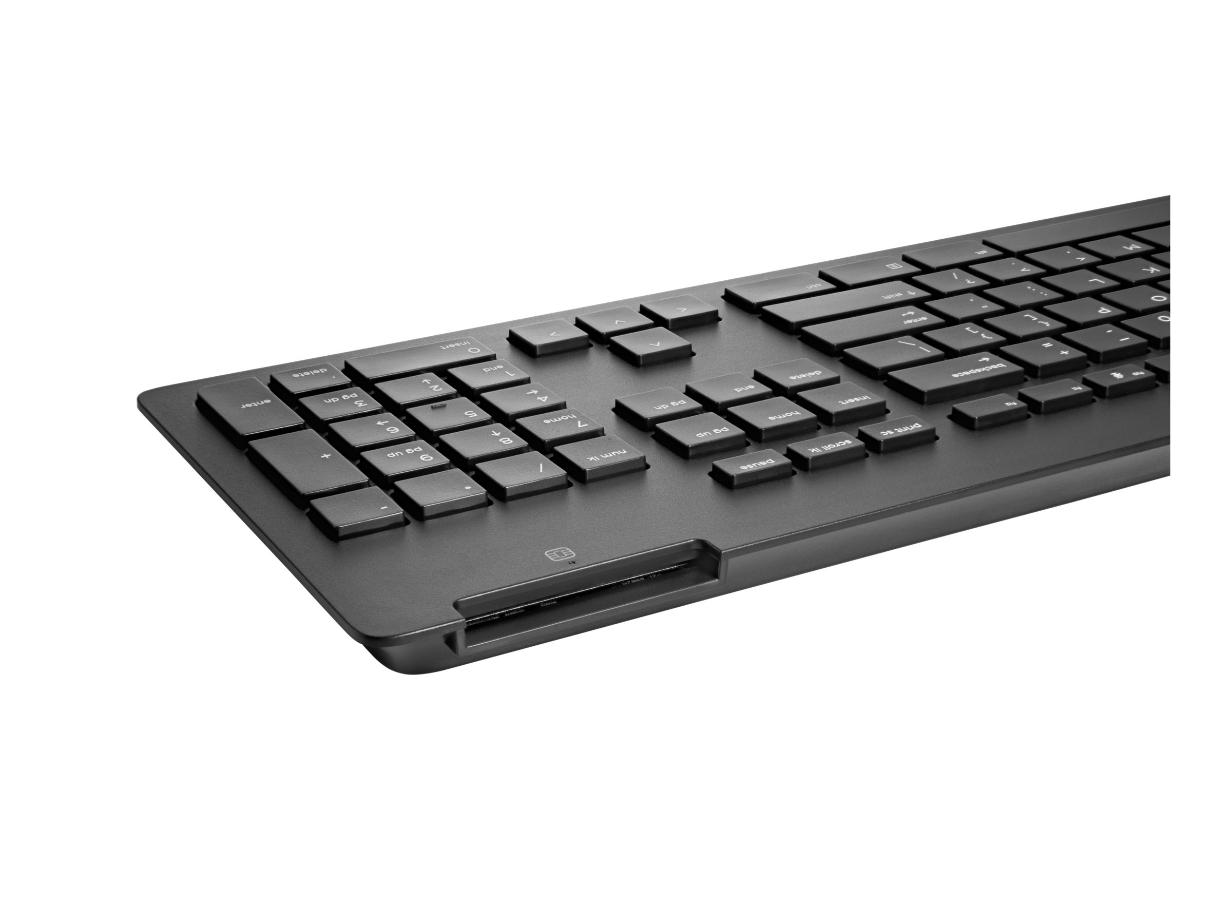HP Business Slim - Tastatur - USB - GB - Schwarz