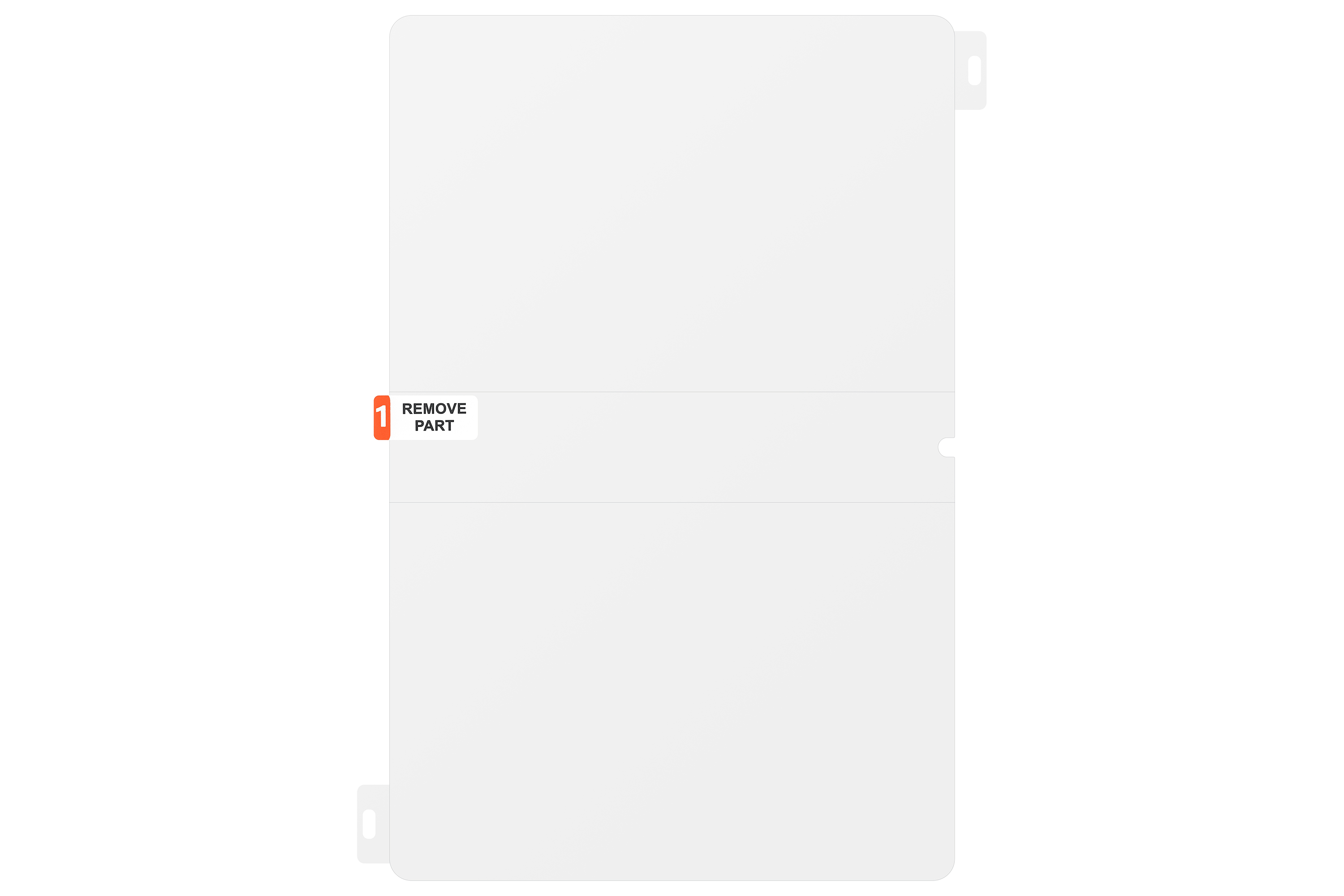 Samsung EF-UX710 - Bildschirmschutz für Tablet