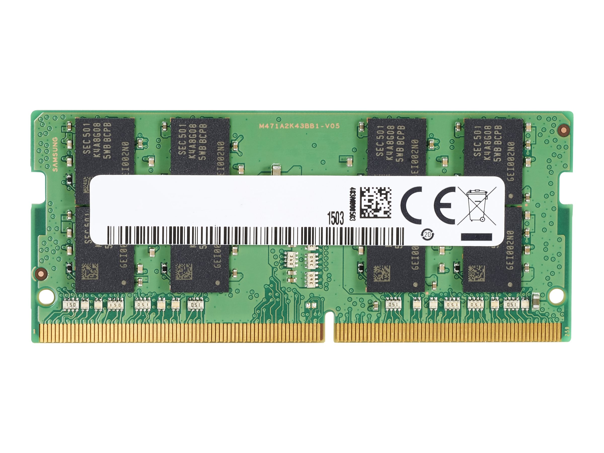 HP  DDR4 - Modul - 4 GB - SO DIMM 260-PIN - 3200 MHz / PC4-25600 - 1.2 V - ungepuffert - non-ECC - für HP 340 G7; EliteBook 640 G9; 650 G9; 655 G9; 830 G8, 835 G7, 835 G8, 840 G8, 845 G8, 850 G8, 855 G8; ProBook 445 G7, 450 G7, 450 G9, 455 G7, 455 G9, 6