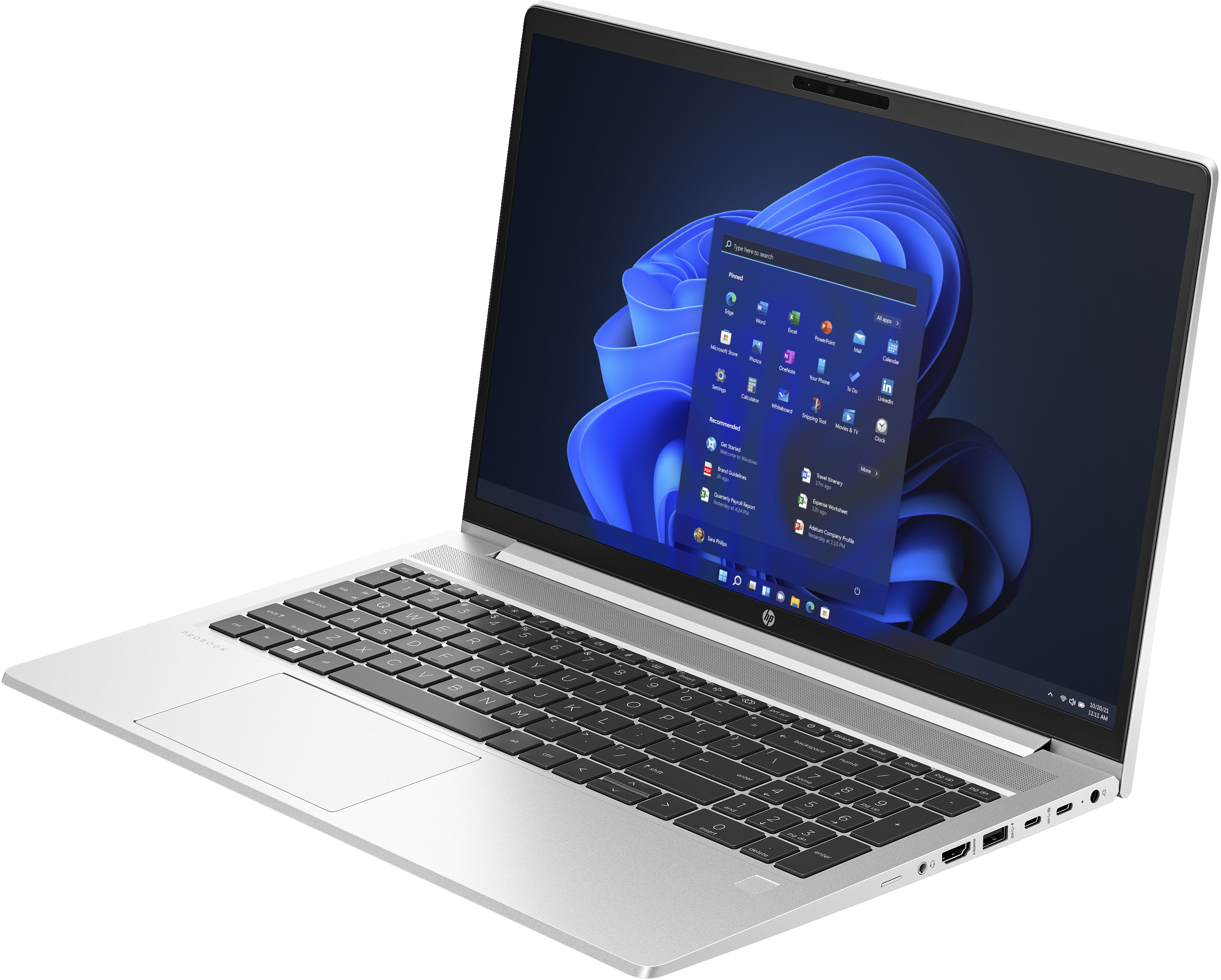 HP ProBook 450 G10 Notebook - Intel Core i5 i5-1334U / 1.3 GHz - Win 11 Pro - Intel Iris Xe Grafik - 16 GB RAM - 512 GB SSD NVMe - 39.6 cm (15.6")