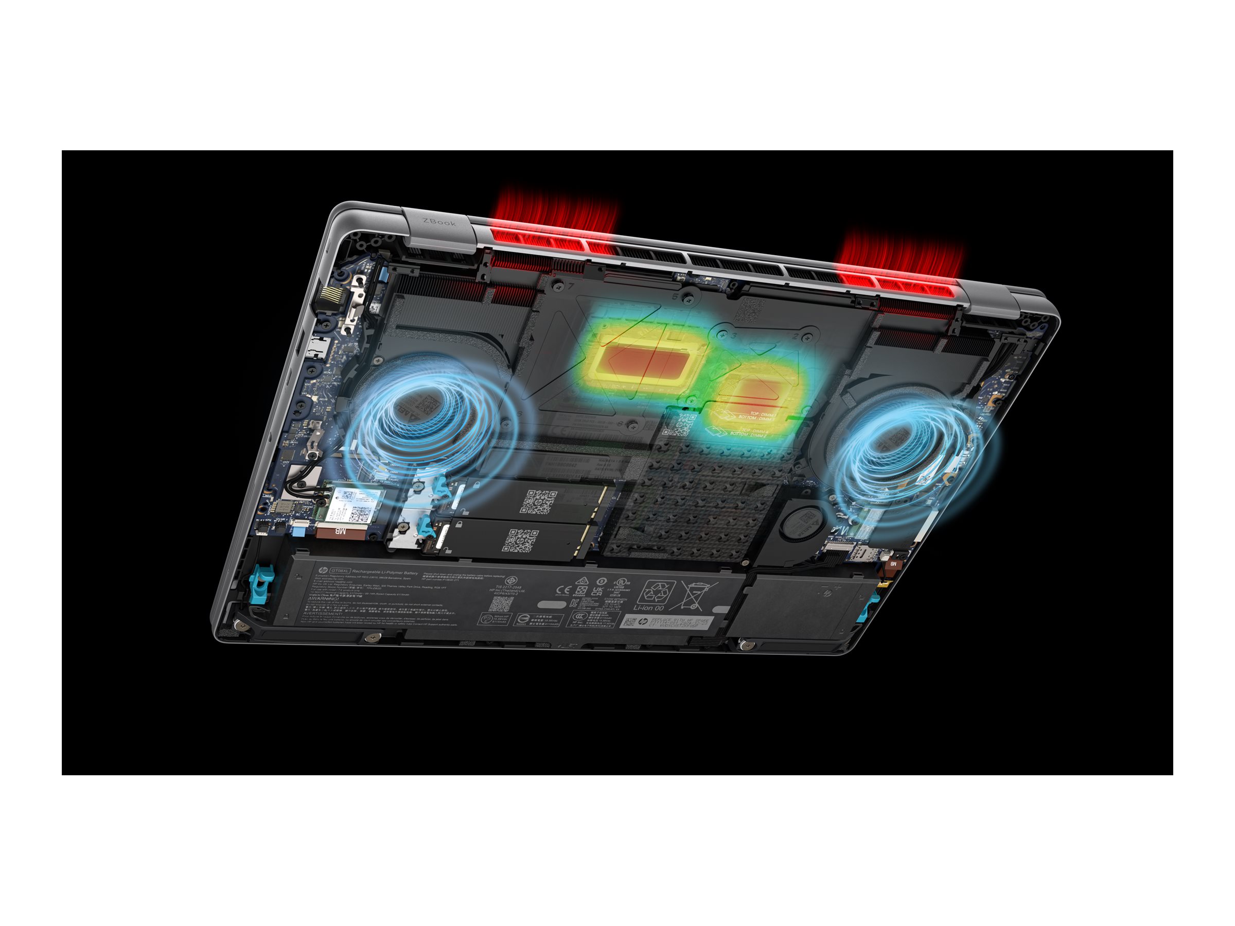 HP ZBook Fury 16 G1i Mobile Workstation - Intel Core Ultra 7 255HX / 2.4 GHz - Win 11 Pro - RTX PRO 1000 Blackwell - 32 GB RAM - 1 TB SSD NVMe - 40.6 cm (16")