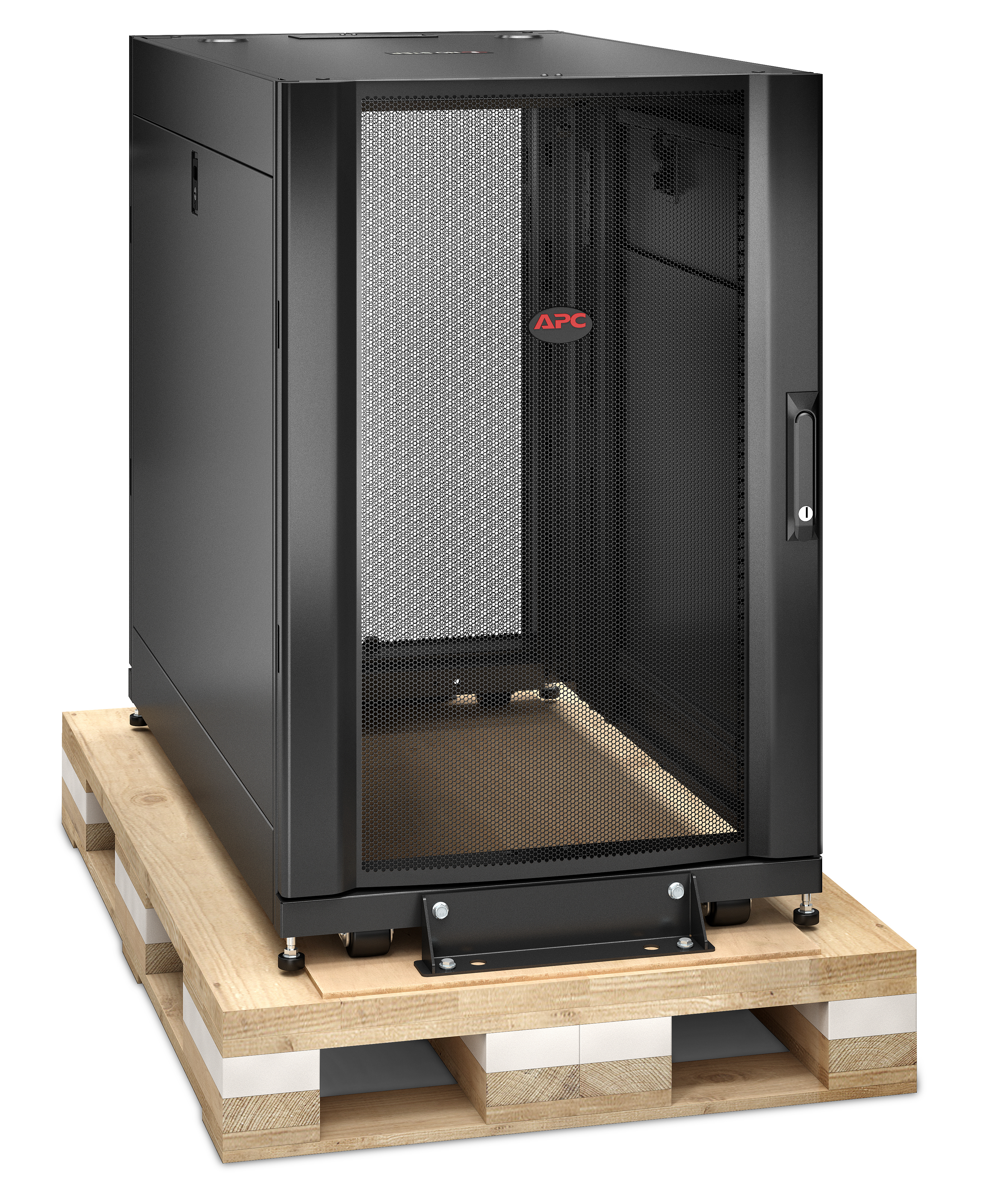 APC NetShelter SX - Schrank Netzwerkschrank - Schwarz - 18U - 48.3 cm (19")