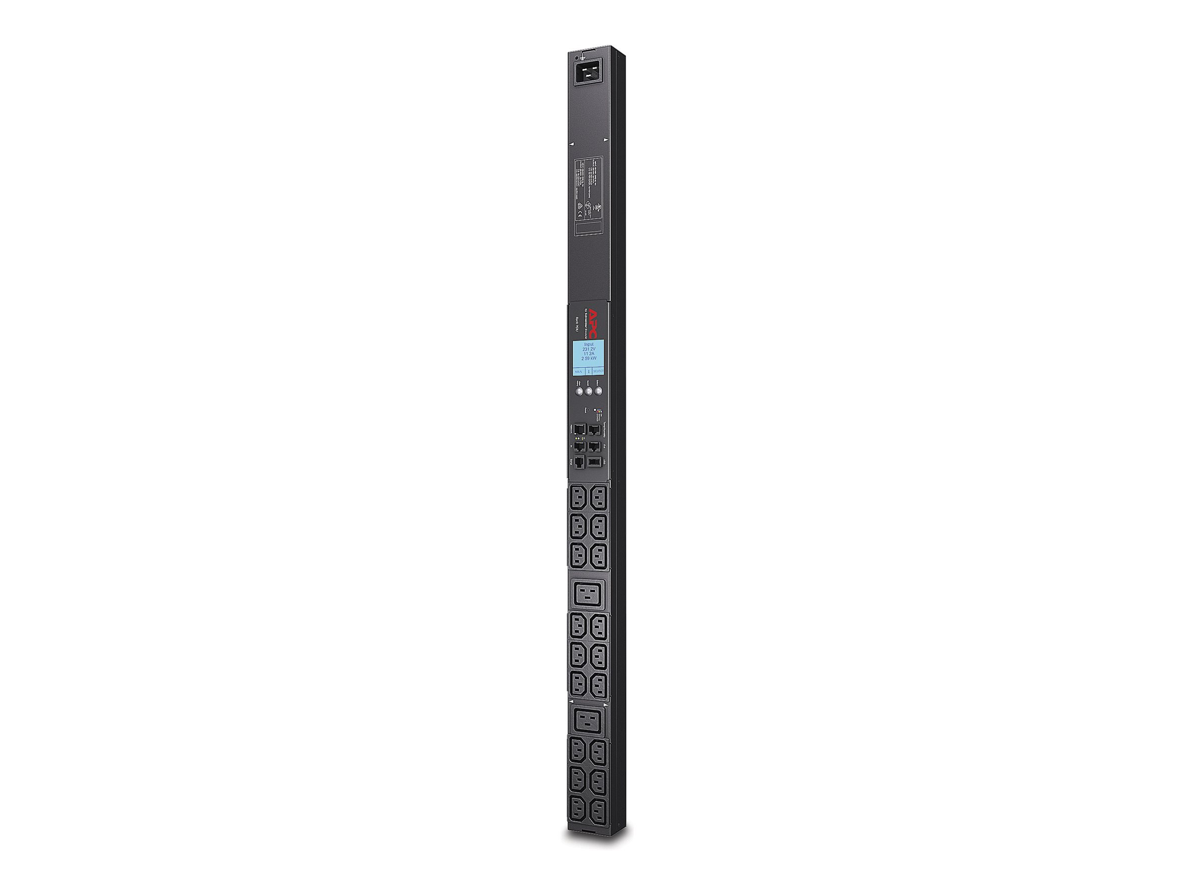 APC Metered Rack PDU - Steckdosenleiste (Rack - einbaufähig)