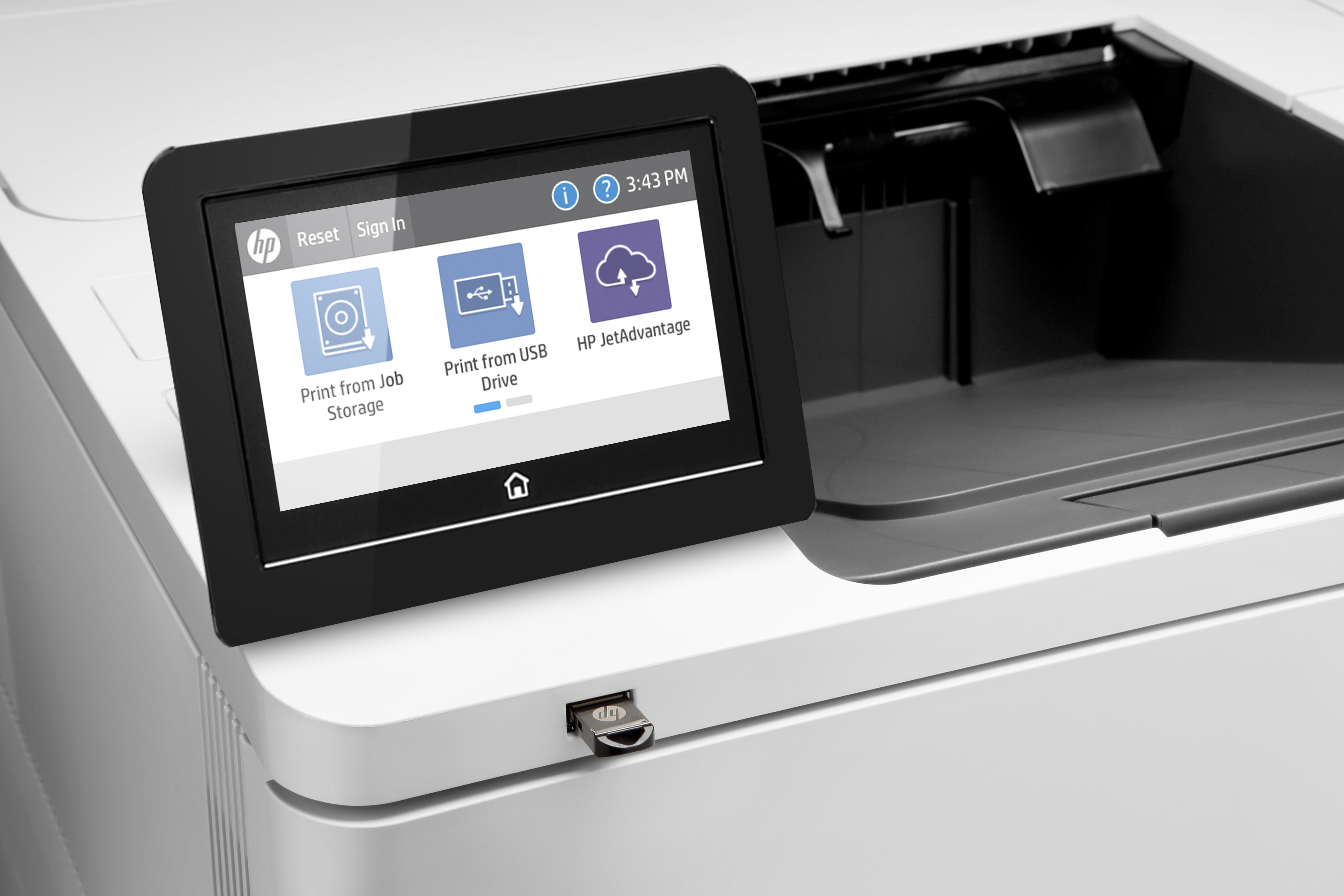 HP LaserJet Enterprise M612dn - Drucker - s/w
