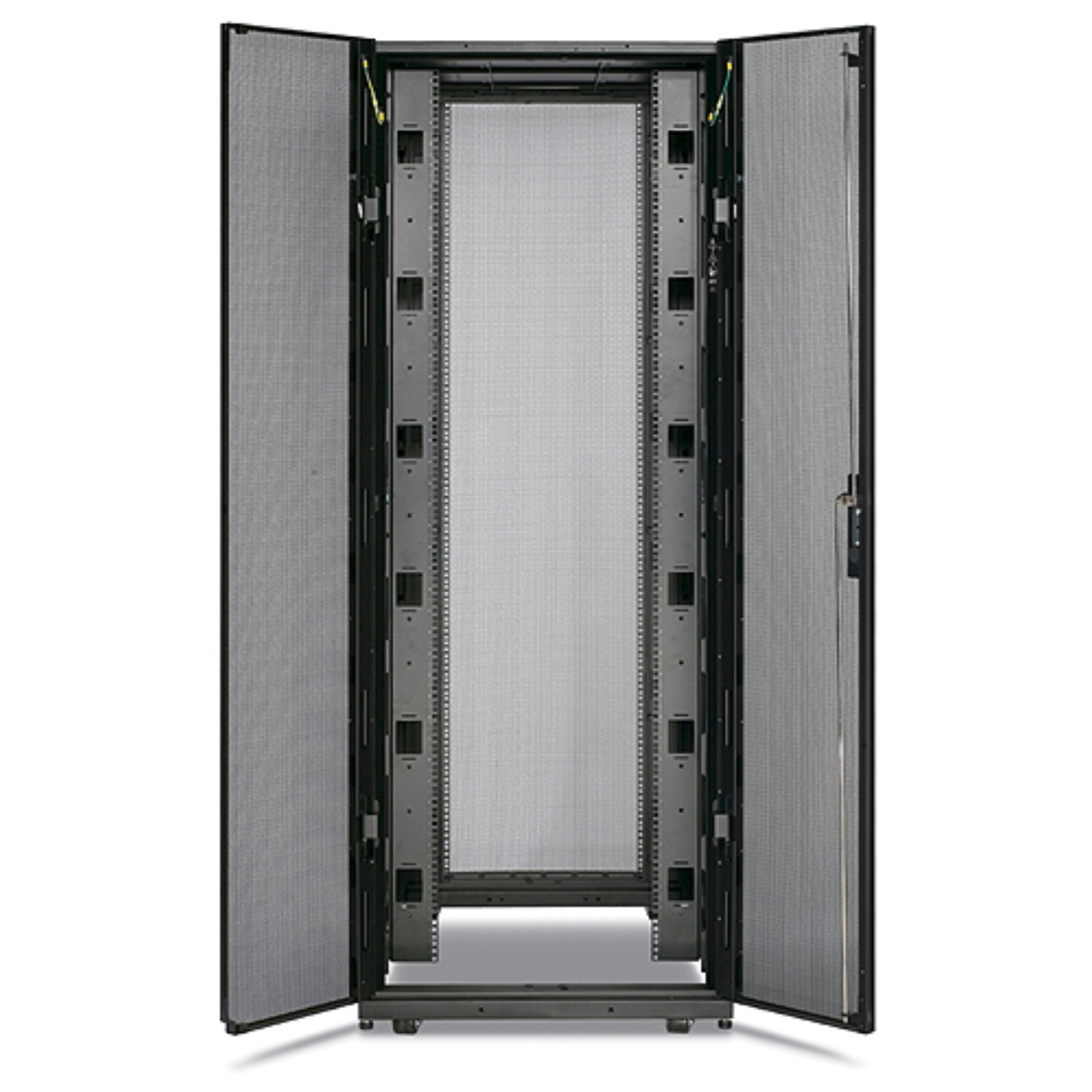 APC NetShelter SX Enclosure - Schrank Netzwerkschrank - ohne Seitenteile - Schwarz - 42HE - 48.3 cm (19")