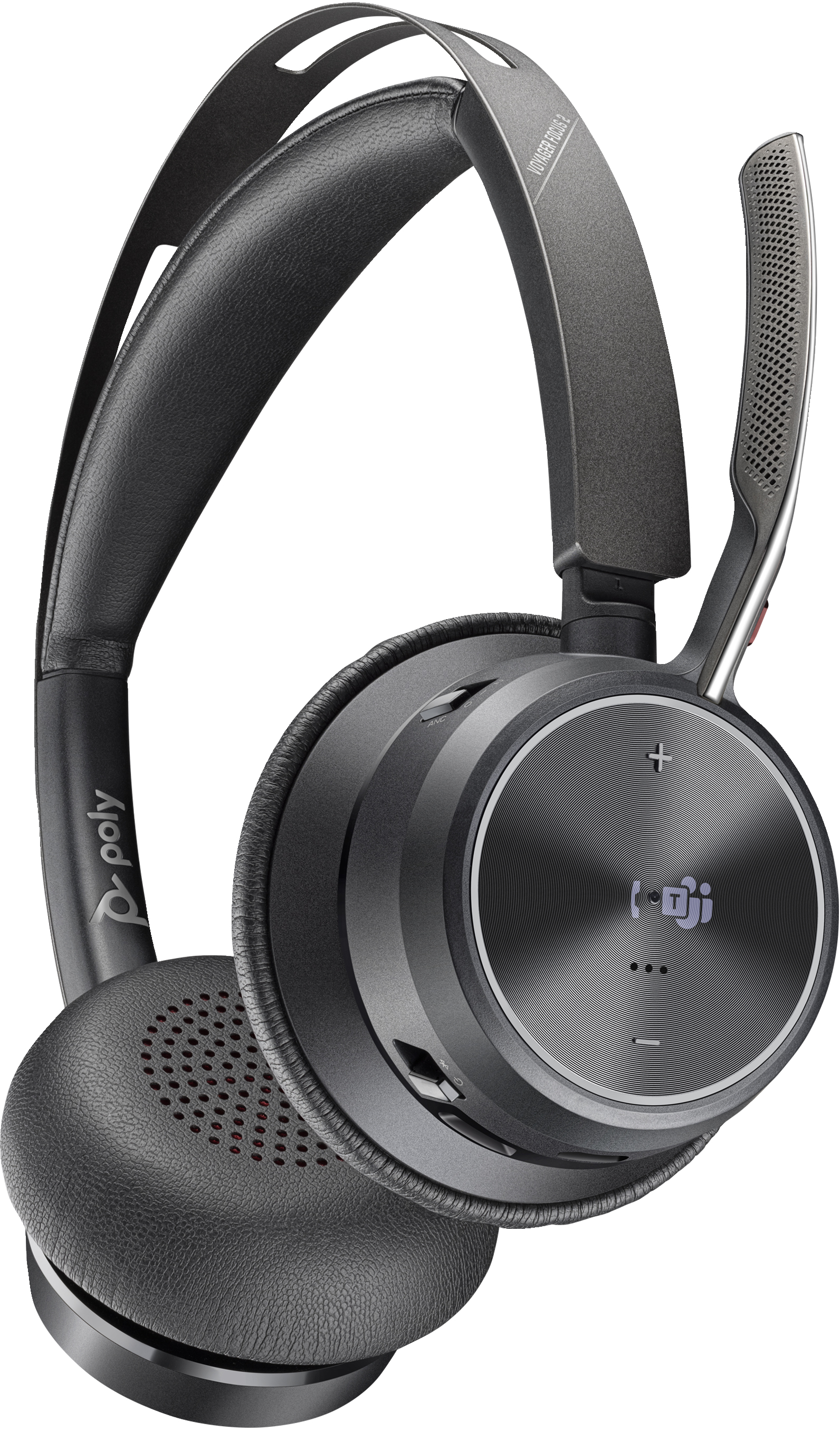 HP Poly Voyager Focus 2 - Headset - On-Ear