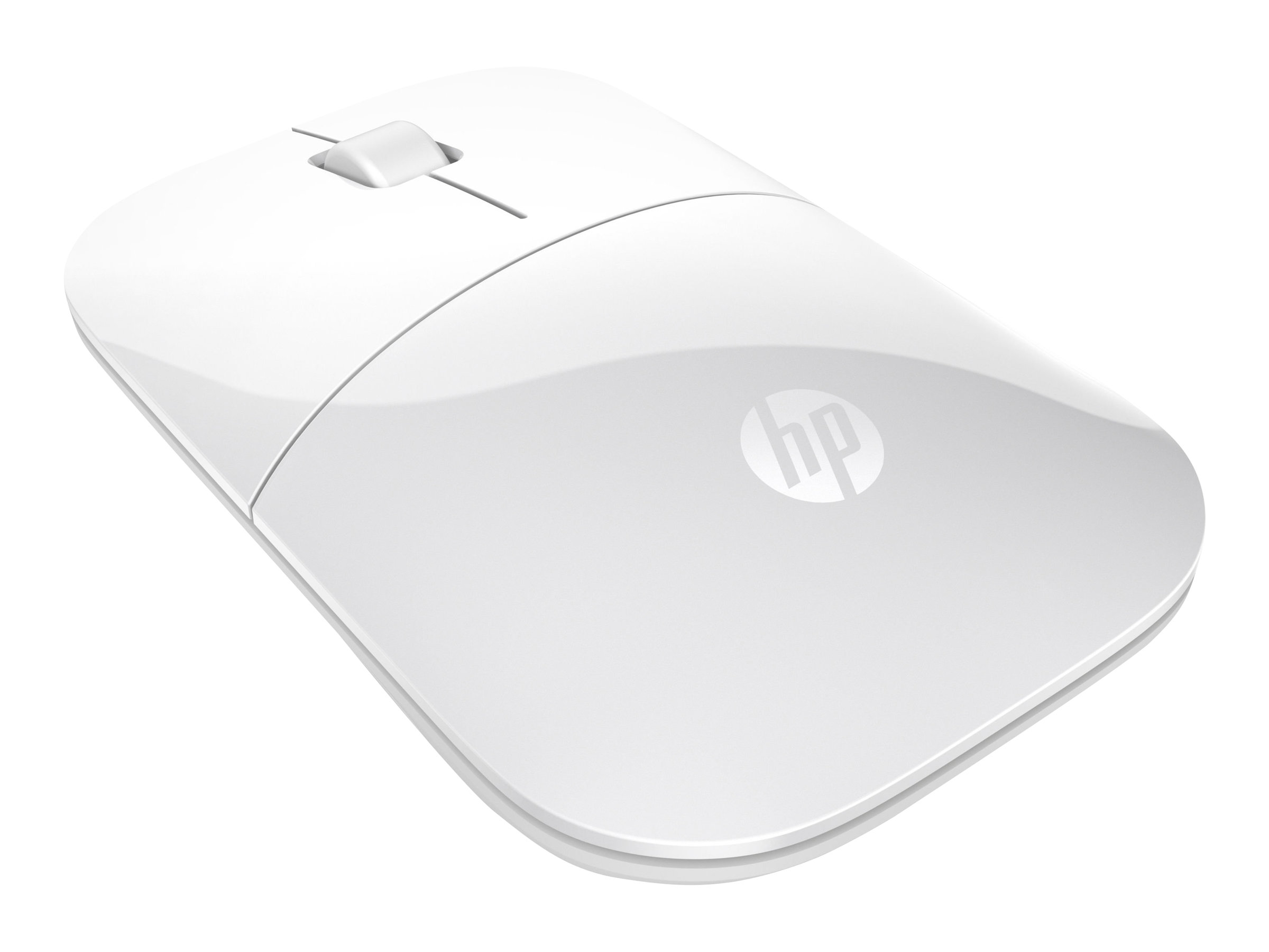 HP Z3700 Wireless-Maus, Weiß, Beidhändig, Optisch, RF Wireless, 1200 DPI, Weiß