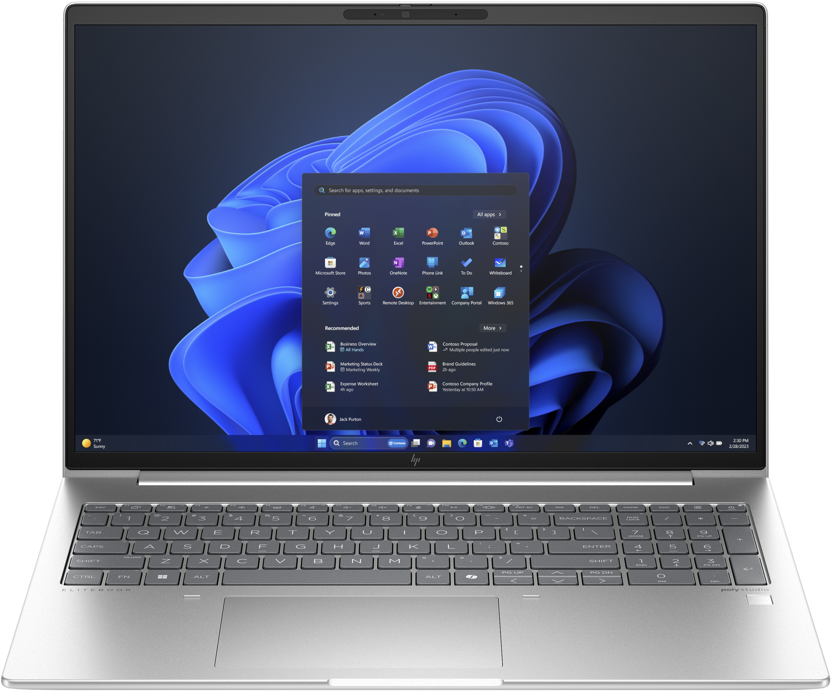HP EliteBook 660 G11 Notebook - Intel Core Ultra 5 125U - Win 11 Pro - Intel Graphics - 8 GB RAM - 256 GB SSD NVMe - 40.6 cm (16")