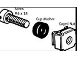 APC M6 Hardware Kit - Schrauben, Muttern und