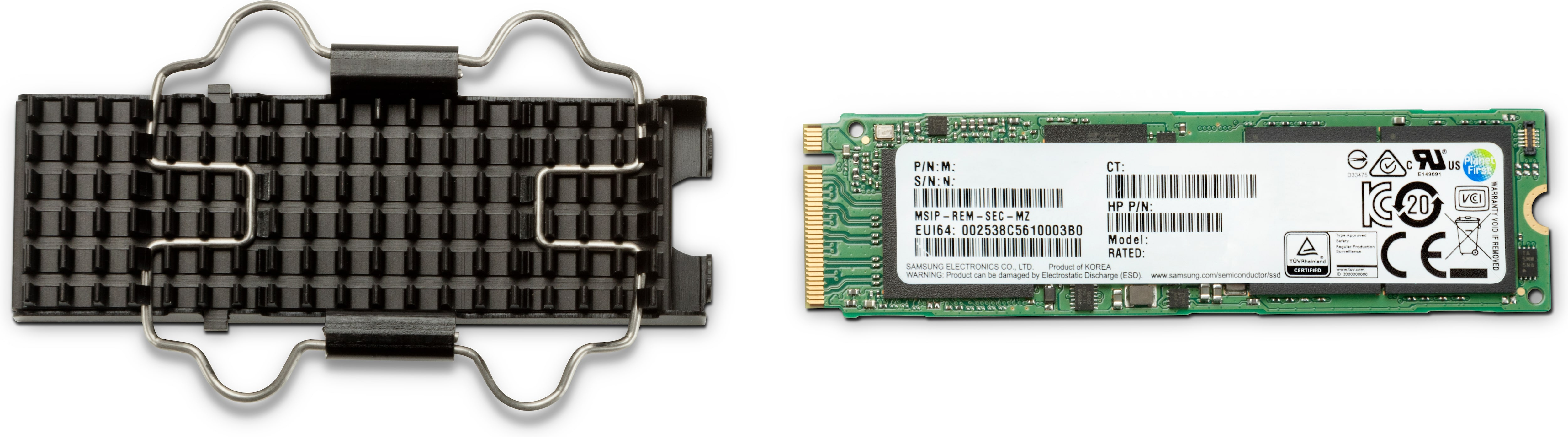 HP Z Turbo Drive Kit - SSD - verschlüsselt - 512 GB - intern - M.2 2280 - PCIe 4.0 x4 - Self-Encrypting Drive (SED)