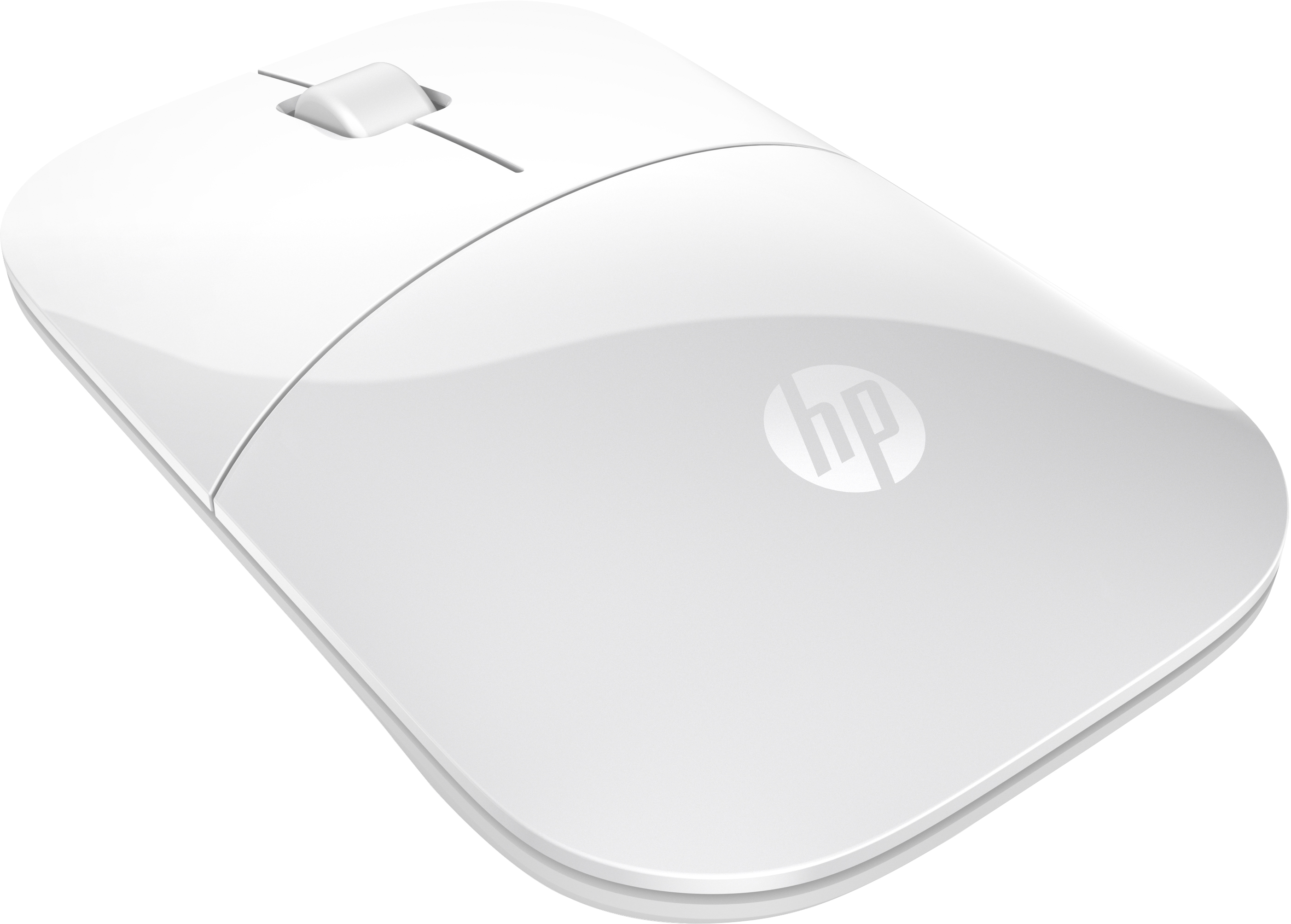 HP Z3700 Wireless-Maus, Weiß, Beidhändig, Optisch, RF Wireless, 1200 DPI, Weiß
