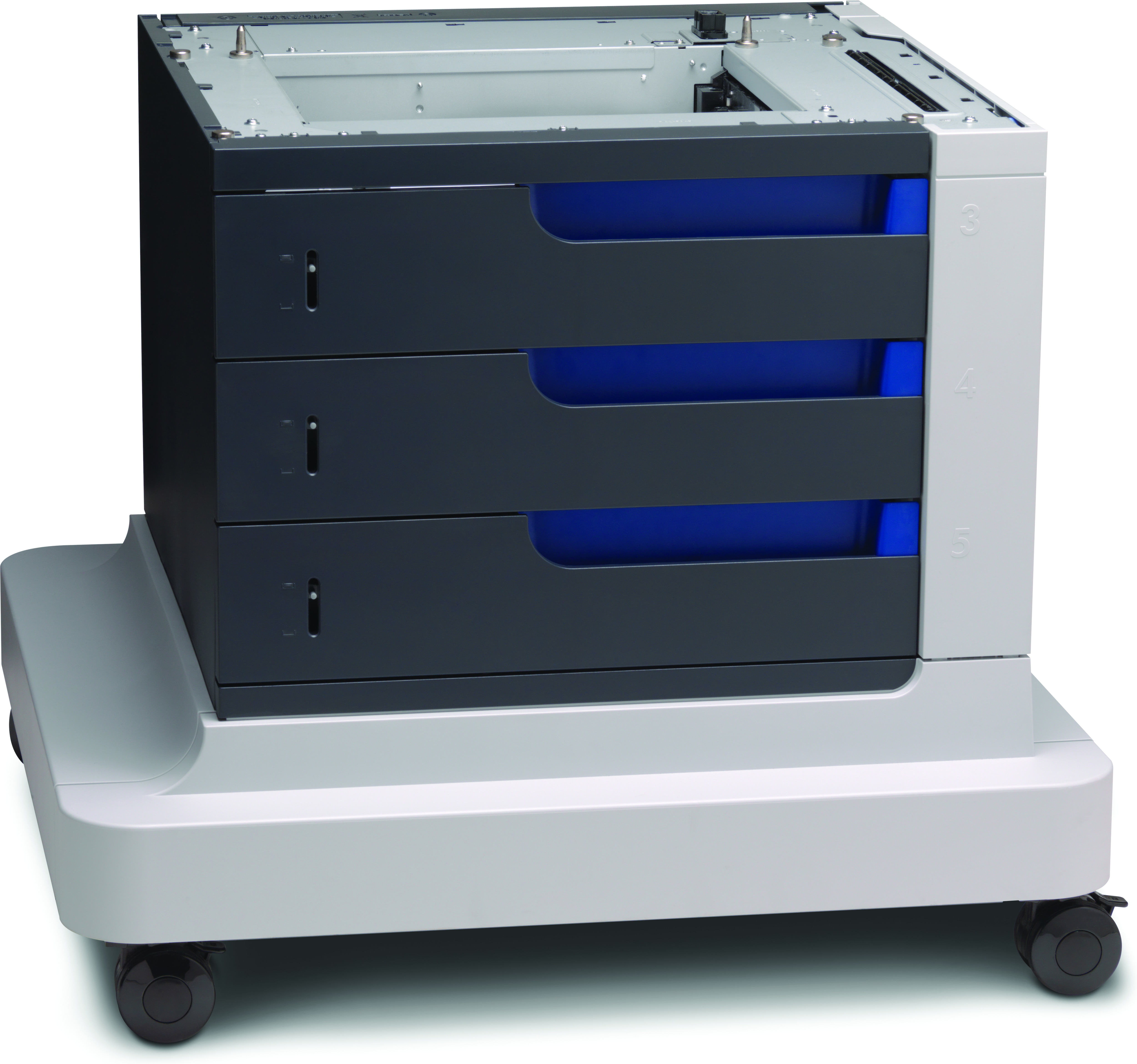 HP LaserJet 3x500-sheet Papierzuführung mit Standfuß, HP Color LaserJet Enterprise M855 (A2W77A, A2W78A, A2W79A, D7P73A), 1500 Blätter, China, Unternehmen, Business, 705 mm, 700 mm